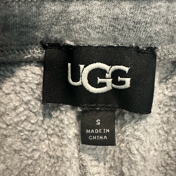 UGG Gray Joggers Set W/Orange Embroidered Logo (Hoodie&Joggers) 2pc. - Picture 6 of 9